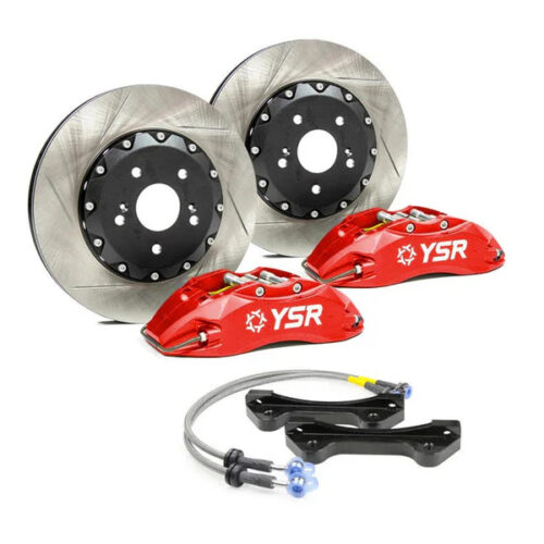 Yellow Speed Racing YS02-CV-09B-002 Front 6 Piston Ultra Big Brake Kit for 2010-2015 Chevrolet Camaro