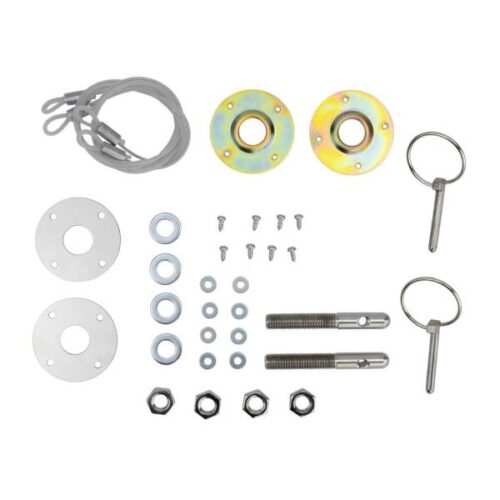 Ford Performance M-16700-A Hood Latch and Pin Kit for 1969-1973 Ford Mustang
