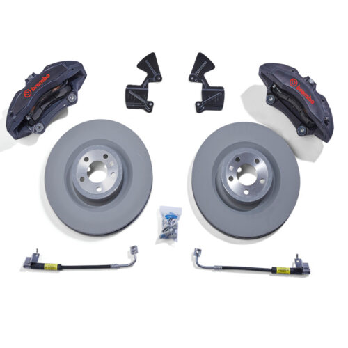 Ford Performance M-2300-V Pack 6 Piston Front Brake Upgrade Kit for 2015-2018 Ford Mustang GT