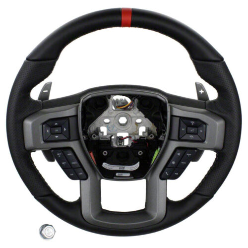 Ford Performance M-3600-F15RRD Raptor Performance Steering Wheel Kit - Red Sightline for 2015-2018 Ford F-150