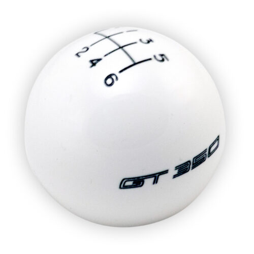 Ford Performance M-7213-M8SW White 6-Speed Shift Knob for 2015-2019 Mustang GT350
