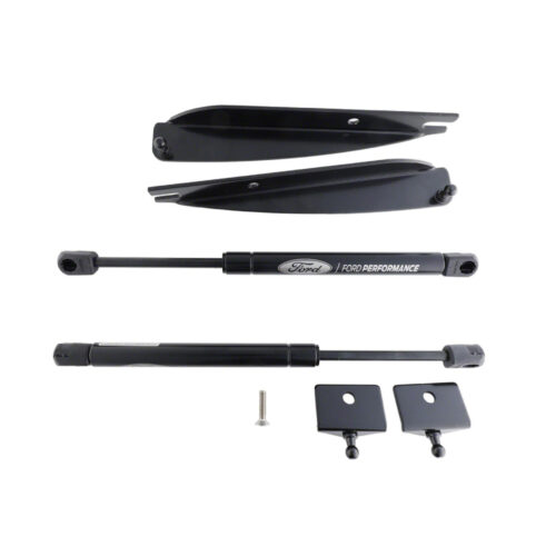 Ford Performance M-16826-M Hood Lift Kit with Laser Engraved Ford Performance Logo for 2005-2014 Ford Mustang