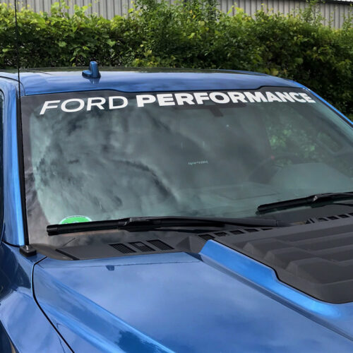 Ford Performance M-1820-F15A Ford Performance Windshield Banner for 2009-2018 Ford F-150 Including Raptor
