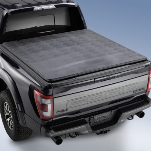 Ford Performance M-98150-FP 5.5in Bed Tri-Fold Tonneau Cover for 2015-2022 Ford F-150