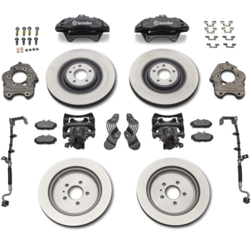 Ford Performance M-2300-T Six Piston 15-inch Brake Upgrade Kit for 2005-2014 Ford Mustang GT