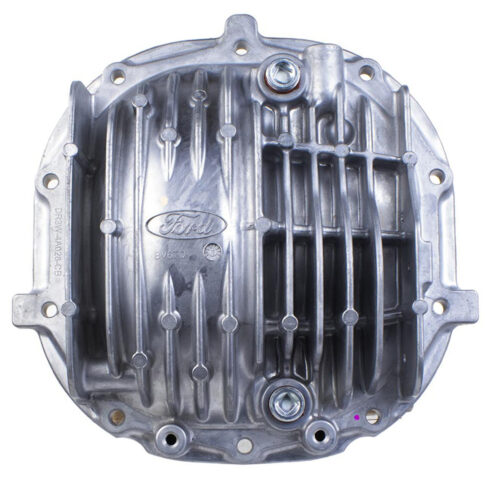 Ford Performance M-4033-KA 8.8inch Aluminum Axle Cover with Differential Cooler Ports for 2011-2014 Ford Mustang
