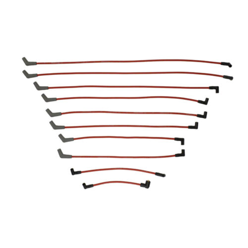Ford Performance M-12259-R460 9MM Spark Plug Wire Sets-"Ford Racing" for 1969-1971 Ford Mustang