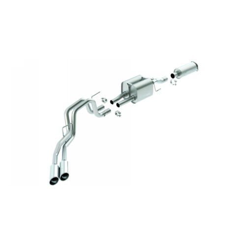 Ford Performance M-5200-F15R145L Cat-Back Sport Side Exit Exhaust System 145-Inch Wheel Base for 2011-2014 F-150 Raptor 6.2L