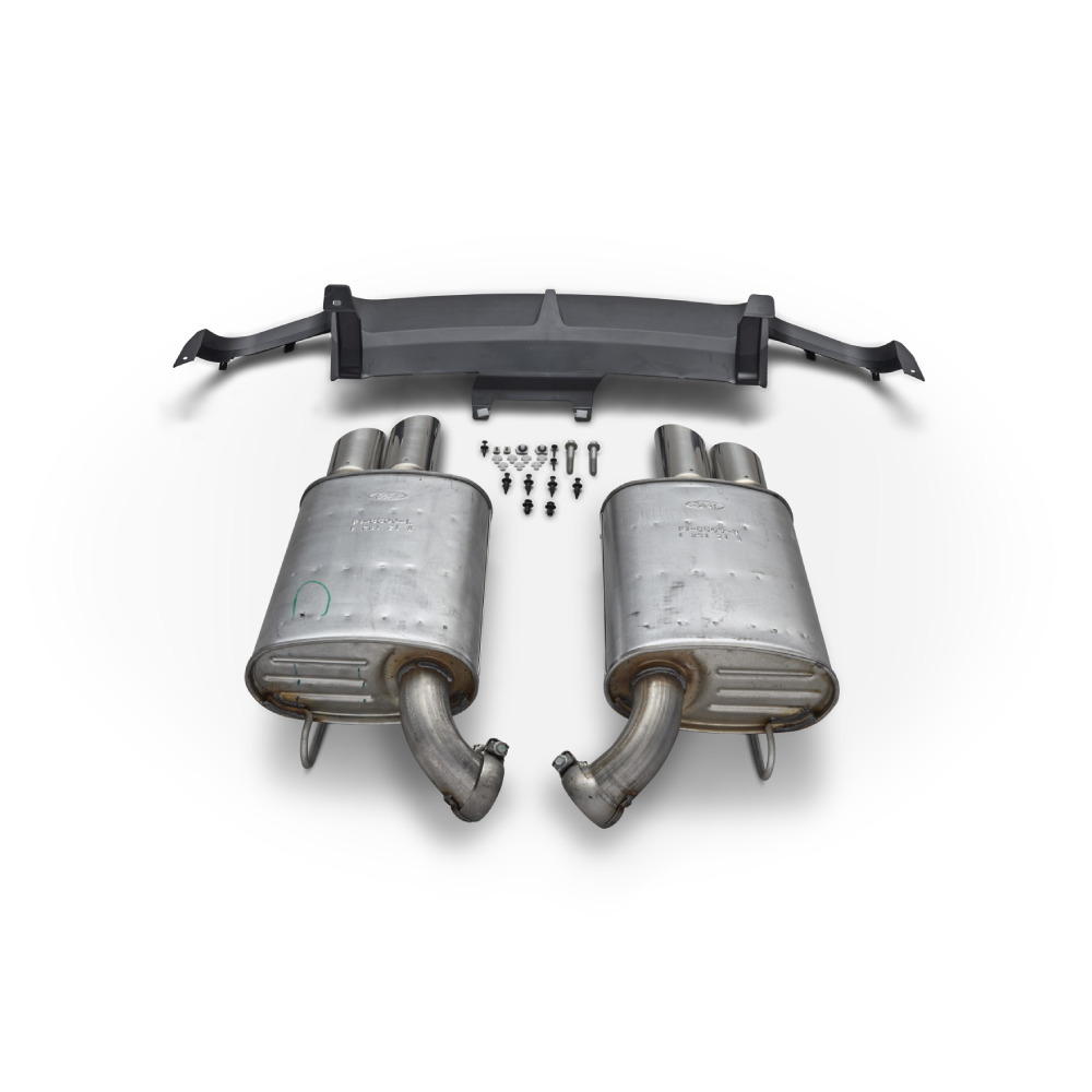 Ford Performance M-5230-MSVTCD Axle Back Quad Tip Mufflers with Rear Lower Valence for 2013-2014 Mustang GT - Image 7