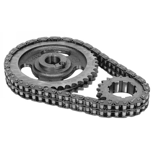 Ford Performance M-6268-A302 302/351W Double Roller Timing Chain Set-Cast Iron Gear for 1968-1973 Ford Mustang Base