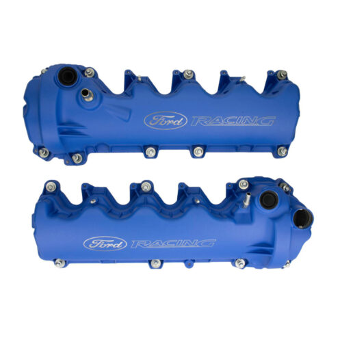 Ford Performance M-6582-FR3VBL Blue Ford Racing Coated 3-Valve Cam Covers for 2005-2010 Ford Mustang / F-150 / F-250 / F-350