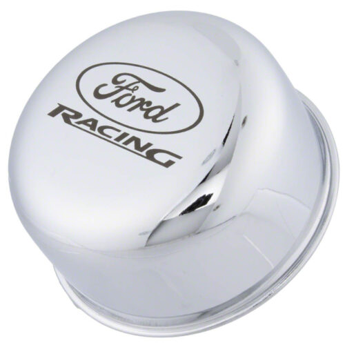 Ford Performance M-6766-FRNVCH Chrome Breather Cap with Ford Racing Logo for 1969-1973 Ford Mustang