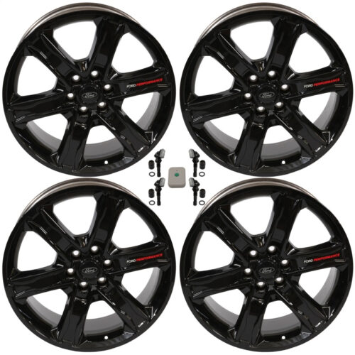 Ford Performance M-1007K-S2295GB 22"X9.5" Gloss Black Wheel Kit for 2015-2023 Ford F-150