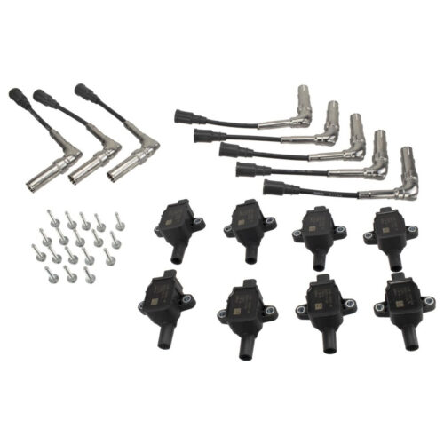 Ford Performance M-12029-SD73 7.3L Gas Ignition Coil And Wire Set of 8 for 2020-2022 Ford F-250
