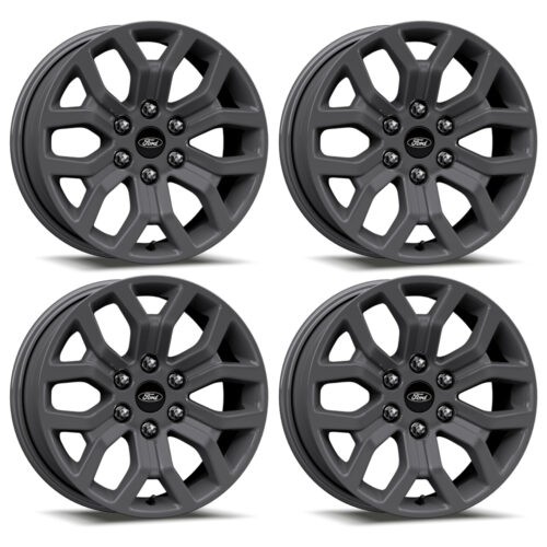 Ford Performance M-1007K-1875G 18"X 7.5" Wheel Kit Matte Gray Finish for 2015-2023 Ford F-150