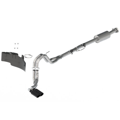 Ford Performance M-5200-FSBS Sport Exhaust Black Chrome Plated Side Exit for 2021-2025 Ford F-150 2.7L, 3.5L & 5.0L