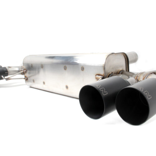 Alternative view of Dinan for 18-23 BMW M550i (G30) Free Flow Axleback Exhaust System - Black Tips