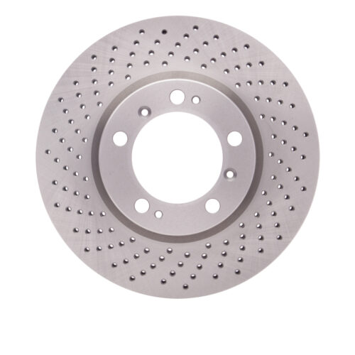 DFC 98-12 Porsche 911 Left Front Drilled Brake Rotor - Image 5