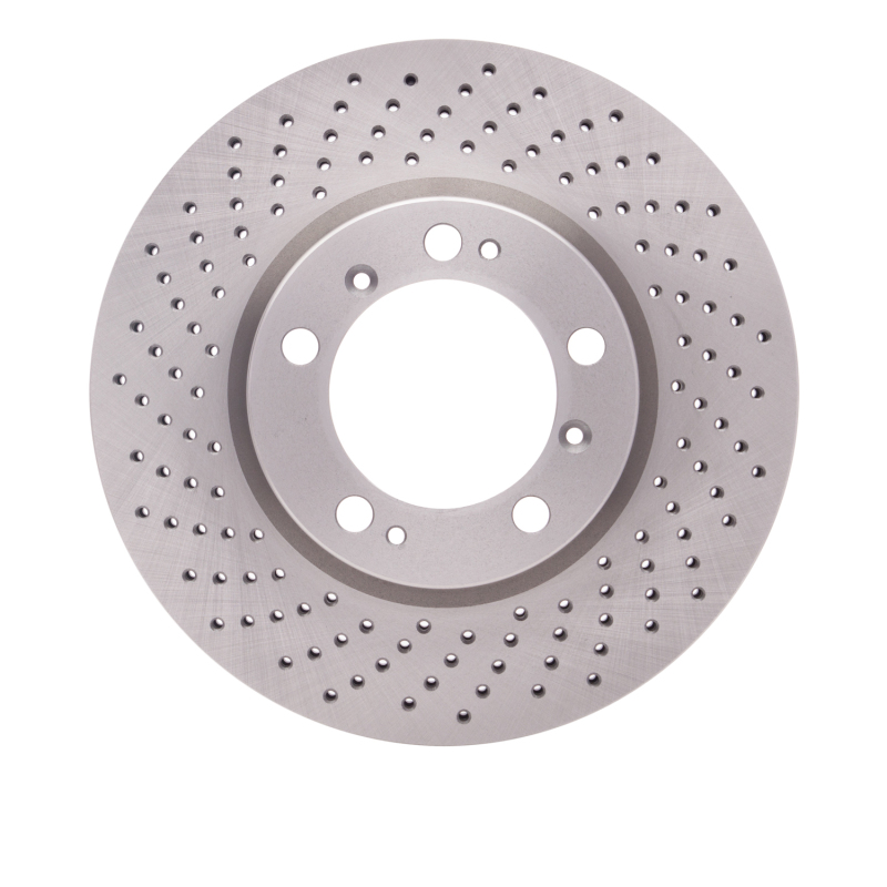DFC 98-12 Porsche 911 Left Front Drilled Brake Rotor - Image 5
