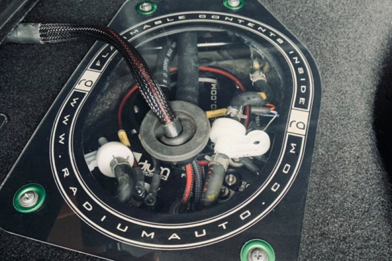 Radium Engineering Mazda FD RX7 Fuel Pump Access Cover - Image 2