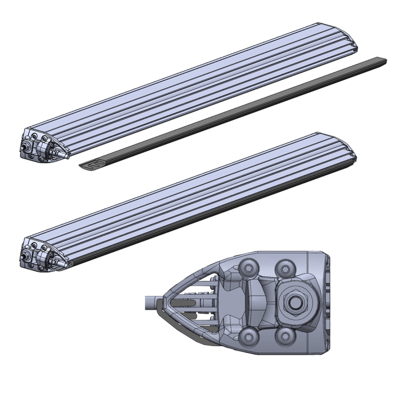 Rigid Industries for 2021 Ford Bronco Roof Rack Light Kit (Incl. SR spot/flood Combo Bar) - Image 10