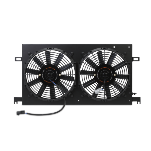 Alternative view of Mishimoto Fan Shroud for 2013+ Subaru BRZ/Scion FRS/Toyota GT86 Performance Black Aluminum
