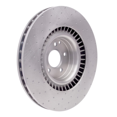 DFC 07-14 Mercedes-Benz S63 AMG Front Brake Rotor - Dimpled - Image 4