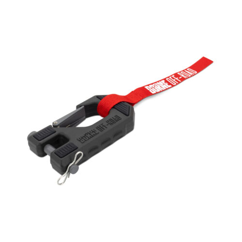 Borne Off-Road Winch Hook - 3/8in Rope - Hand Strap - Red - Image 6