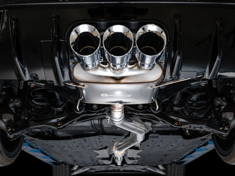 AWE Tuning Touring Edition Exhaust w/ Triple Chrome Silver Tips for 2023 Honda Civic Type R FL5 - Image 5