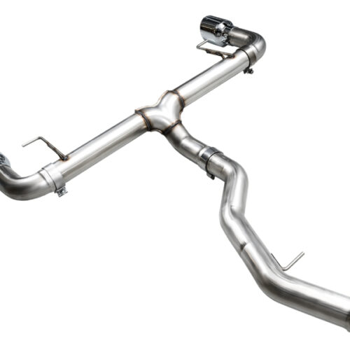 AWE Tuning Track Edition Axle-Back Exhaust - Chrome Silver for 19-23 BMW 330i / 21-23 BMW 430i Base G2X - Image 5