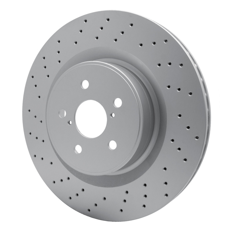 DFC 08-14 Lexus IS F Front Drilled GeoSPEC Coated Rotor - Image 2