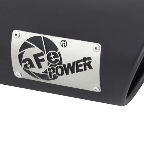 aFe Power MACHForce XP 3in Inlet x 4in Outlet x 9in Length Clamp-On Black Tip - Image 7
