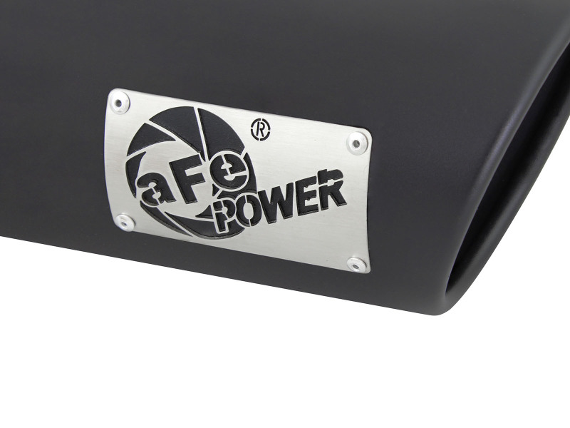 aFe Power MACHForce XP 3in Inlet x 4in Outlet x 9in Length Clamp-On Black Tip - Image 7