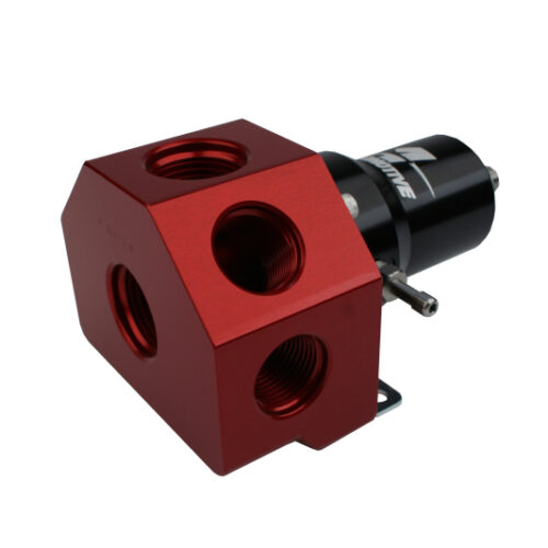 Aeromotive Regulator - 30-120 PSI - .500 Valve - 4x AN-08 and AN-10 inlets / AN-10 Bypass - Image 7