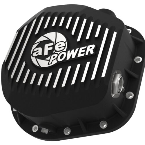 aFe Power Cover Diff Rear Machined COV Diff R Ford Diesel Trucks 86-11 V8-6.4/6.7L (td) Machined - Image 3