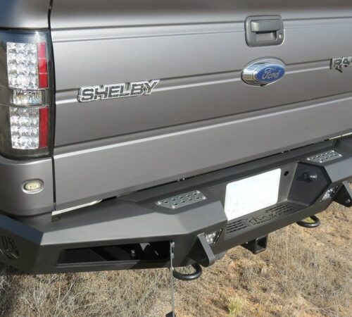 Addictive Desert Designs for 10-14 Ford F-150 Raptor HoneyBadger Rear Bumper w/ Tow Hooks - Image 3