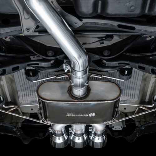 AWE Tuning Touring Edition Exhaust w/ Triple Chrome Silver Tips for 2024 Acura Integra Type S DE5 FWD - Image 3