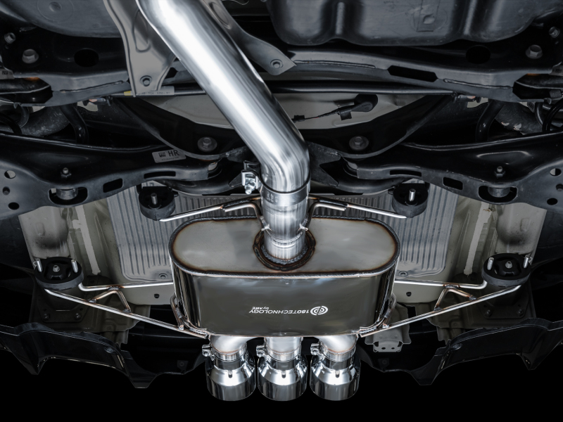 AWE Tuning Touring Edition Exhaust w/ Triple Chrome Silver Tips for 2024 Acura Integra Type S DE5 FWD - Image 3