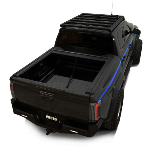 Westin 24-26 Toyota Tacoma 5ft Bed Manual Retractable Tonneau Cover - Black - Image 10