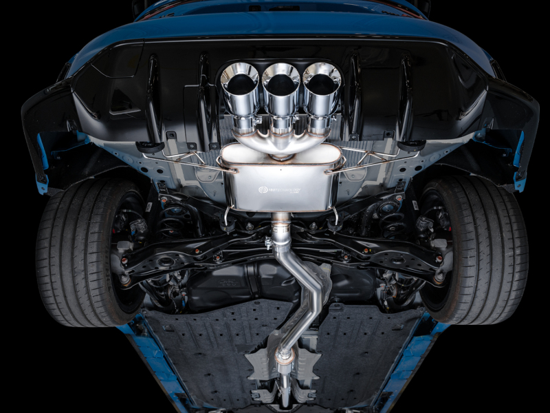 AWE Tuning Touring Edition Exhaust w/ Triple Chrome Silver Tips for 2023 Honda Civic Type R FL5 - Image 7