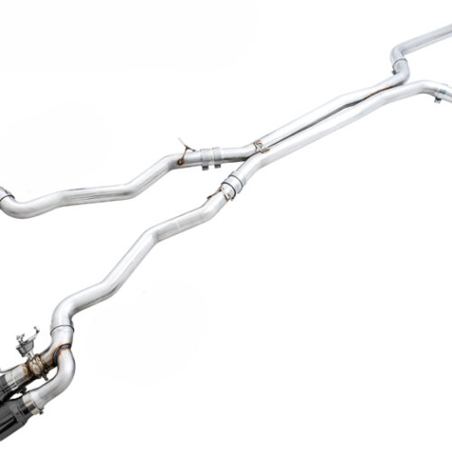 AWE Tuning Cat-Back Exhaust- Black Diamond Tips for 18-19 BMW F90 M5 SwitchPatch
