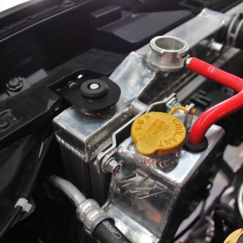 Mishimoto Overflow Tank for 08+ Subaru WRX/STI Polished Aluminum Coolant - Image 10