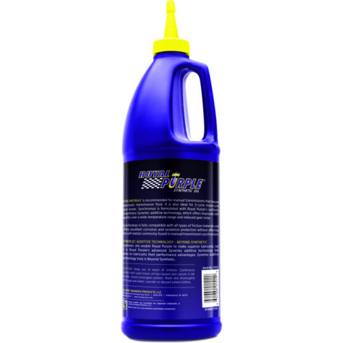 Royal Purple Synchromax Synthetic Manual Transmission Fluid - 1 Quart - Image 2
