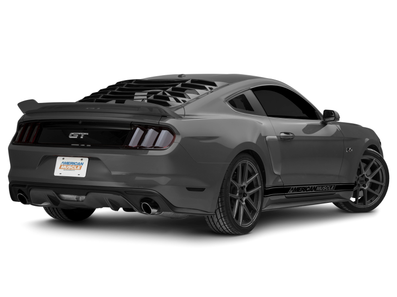 Raxiom for 2015-2022 Ford Mustang Axial Series LED Side Marker Lights Rear (Smoked) - Image 3