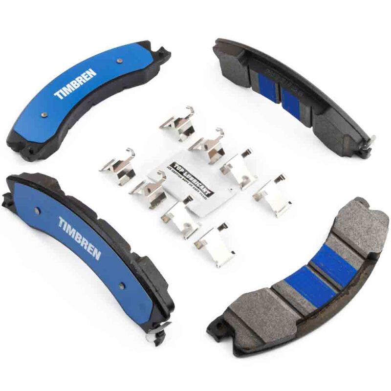 Timbren 15-19 Chevy Silverado 2500/3500 HD BES Severe Duty Semi-Metallic Brake Pads - Front & Rear - Image 2