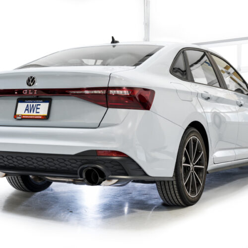 AWE Tuning Touring Edition Exhaust - Diamond Black Tips for 22-25 Volkswagen Jetta GLI - Image 10