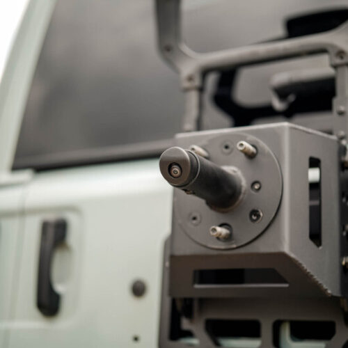 DV8 Offroad 18-25 Jeep Wrangler JL Spare Tire Carrier - Image 5