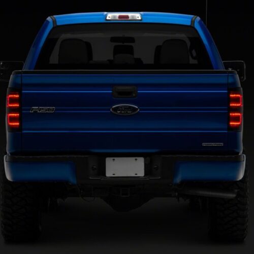 Raxiom for 2009-2014 Ford F-150 Styleside Axial Series LED Tail Lights- Black Housing- Smoked Lens - Image 5
