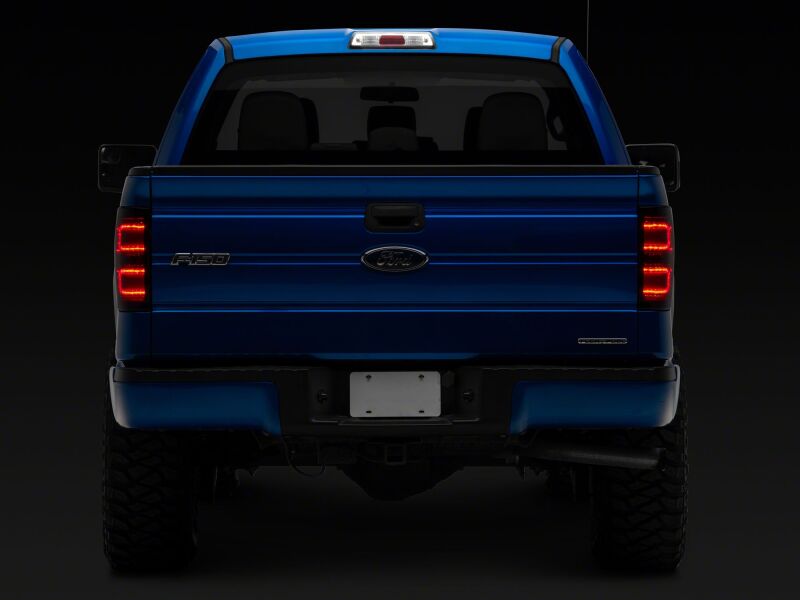 Raxiom for 2009-2014 Ford F-150 Styleside Axial Series LED Tail Lights- Black Housing- Smoked Lens - Image 5