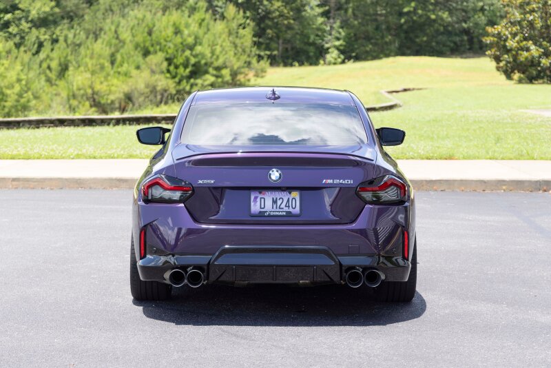 Dinan for 23-26 BMW M240i/M240i xDrive (G42) Valved Axleback Exhaust System - Black Tips - Image 5